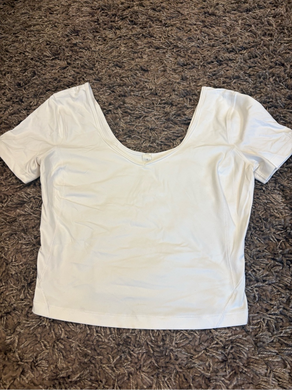 lululemon Align T-Shirt Size 6 White
